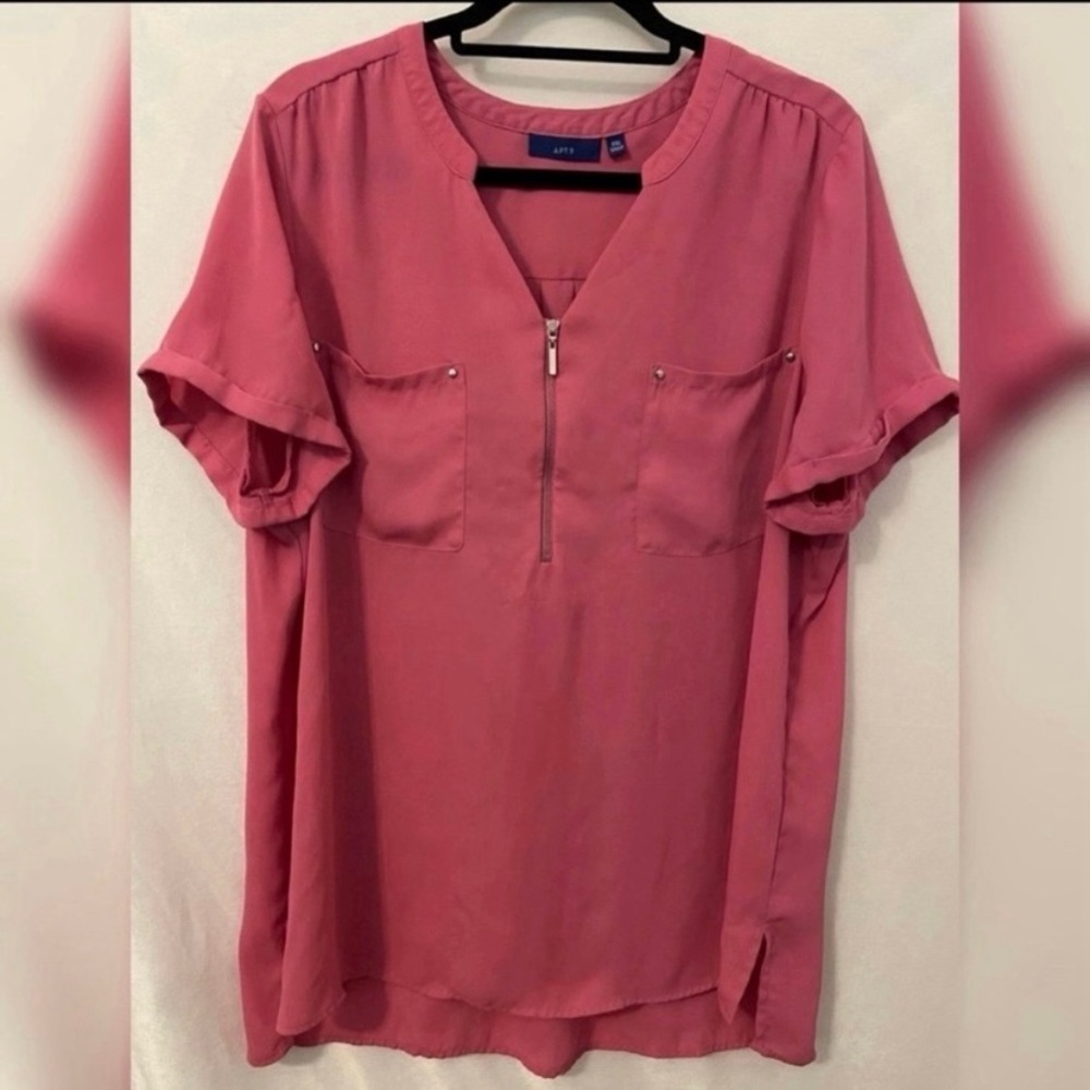 Apt. 9 Blouse with Zipper